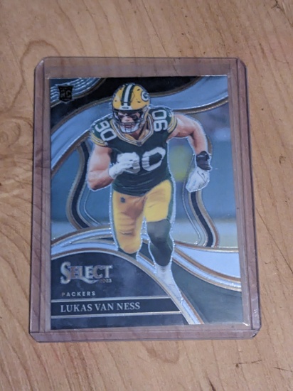 2023 Panini Select Football Lukas Van Ness #239 RC Rookie