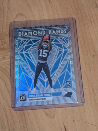 Jonathan Mingo 2023 Donruss Optic Holo Prizm RC #DH-JM Dallas Cowboys Rookie
