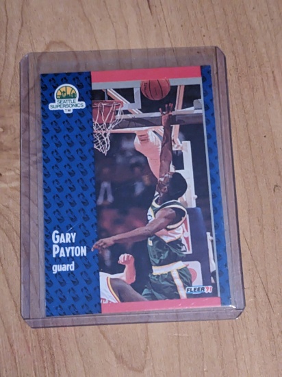 GARY PAYTON 1991-1992 FLEER CARD