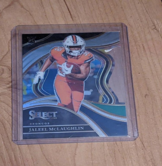2023 Panini Select #265 Jaleel McLaughlin Die Cut insert