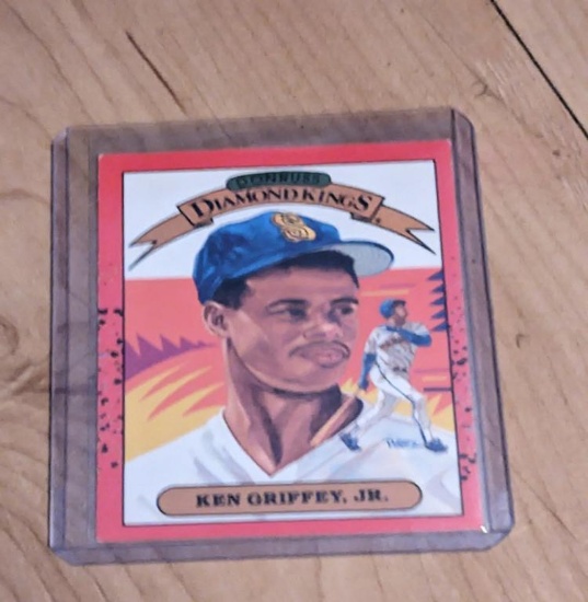 Ken Griffey Jr 1989 Donruss Diamond Kings #4 Seattle Mariners