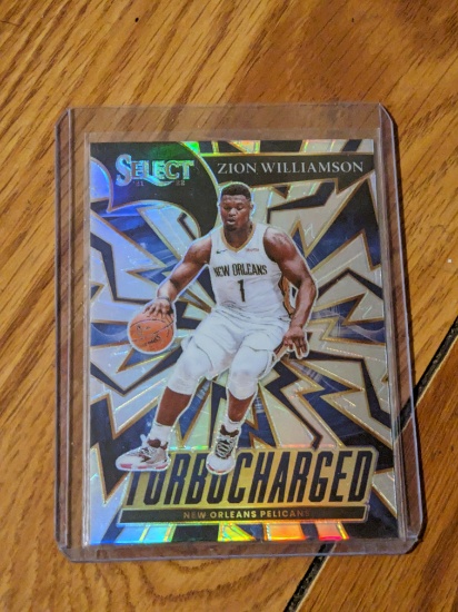 2021-22 Select Turbocharged Zion Williamson #1 New Orleans Pelicans