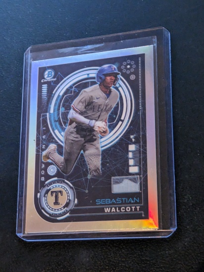 Sebastian Wolcott 2024 Bowman Chrome silver Refractor