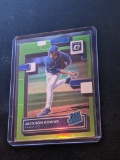 2022 Donruss Optic Lime Green Rated Rookie #46 Jackson Kowar