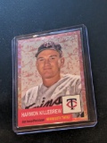 12/75 2022 Topps Chrome Platinum Harmon Killebrew Toile Cream Rose Gold Refractor