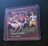 266/400 2017 Donruss #d Purple Stat Line Julio Jones