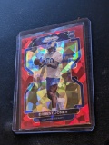 2021 Panini Prizm #421 Red Cracked Ice Ernest Jones Rams Rookie
