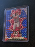 2022 Panini Mosaic - Jonathan India #21 Blue Camo Mosaic Prizm