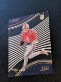 2022 Panini Chronicles - Clear Vision Rookies #CVR-10 Bailey Zappe (RC)