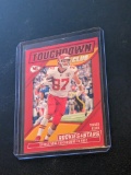 2023 Panini Rookies & Stars Touchdown Club Red #TD-10 Travis Kelce Chiefs KC