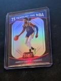 2021-22 Panini SELECT 75 Years of the NBA JONATHAN KUMINGA Silver Prizm HOLO RC
