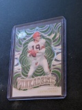 2023 Panini Illusions Funkadelic Emerald Acetate #1 Bernie Kosar Browns
