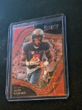 2022 Panini Select Draft Picks Alvin Kamara #182 Field Level Red Lazer Prizm
