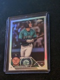 Jarred Kelenic Mariners Prizm Refractor USC68 2023 Topps Chrome Update