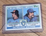1983 Topps - #321 Milwaukee Brewers Team Robin Yount Pete Vuckovich