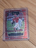 2022 Panini Select Draft Picks #52 Jameson Williams Red Lazer Prizm