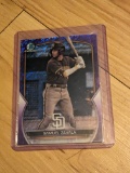 090/250 2023 Bowman Chrome #BCP-241 Samuel Zavala Purple