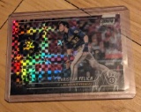 2022 Topps Stadium Club Chrome X-Fractor #192 CHRISTIAN YELICH Milwaukee Brewers