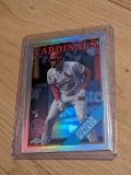 Jordan Walker RARE SILVER REFRACTOR ROOKIE CARD TOPPS CHROME