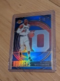 2021-22 Panini Select - Select Numbers Russell Westbrook #20 blue insert