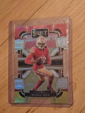 Brandon Aiyuk 2023 Select Red And Yellow Prizms Die Cuts