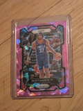 2023-24 Panini Prizm #294 Ricky Council IV Prizm Pink Ice RC