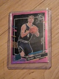 2023-24 Donruss Optic Hunter Tyson Hyper Pink #201 Rookie