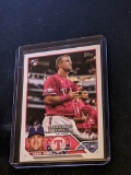 2023 Topps Update Series #US308 Josh Jung RC Texas Rangers