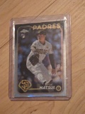 2024 Topps Chrome Hyper Refractor RC #116 Yuki Matsui San Diego Padres