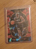 Blake Wesley 2022-23 Select Concourse Red Cracked Ice Prizm RC #97 Spurs