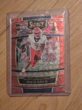 2022 Panini Select Draft Picks - Concourse Malik Willis #2 Red Lazer Prizm (RC)