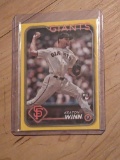 Keaton Winn 2024 Topps Series 1 Yellow Border #83 Rookie San Francisco Giants RC