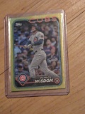 2024 Topps Patrick Wisdom #328 Gold Foil Chicago Cubs