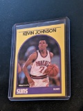 1989 Hoops Superstars Kevin Johnson yellow border #75 Phoenix Suns