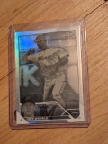 2023 Topps Chrome Update Negative Refractor Joey Wendle Card #USC75 Marlins