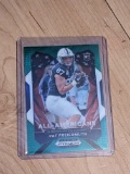 Pat Freiermuth 2021 Panini Prizm Draft Picks All Americans Green Prizm Holo #184
