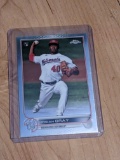 JOSIAH GRAY Rookie Card RC 2022 Topps Chrome #160 Washington Nationals