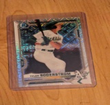 Tyler Soderstrom 2021 Bowman Chrome Mojo Refractor BCP-51 Athletics