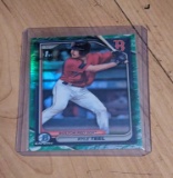 2024 Bowman Chrome KYLE TEEL - 1st Rookie Prospect Green Refractor RC/Rookie