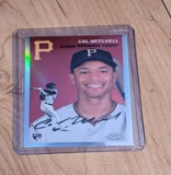 CAL MITCHELL - 2023 Topps Chrome Platinum Anniversary Silver RC #56 Pirates
