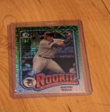 2024 Bowman Chrome Mega Green Mojo Austin Wells #ROY-2 RC