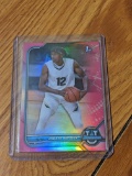 2021-22 Bowman U Chrome Prospect Jabari Walker Pink Refractor #60