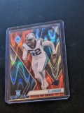 49/99 2023 Panini Phoenix DJ Johnson #180 blue/Orange Prizm  Rookie RC Carolina Panthers