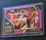 2020 Panini Phoenix Game Over Pink 136/199 Aaron Jones #9