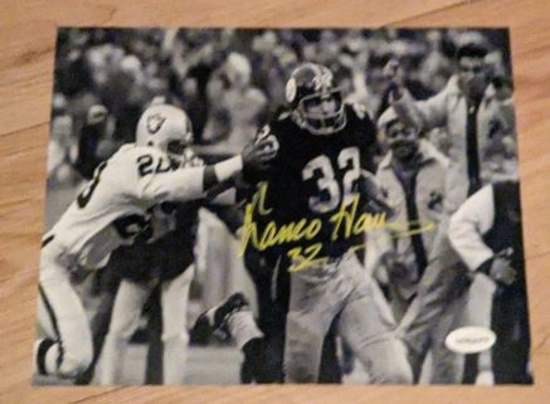 Franco Harris autographed 8x10 photo with coa
