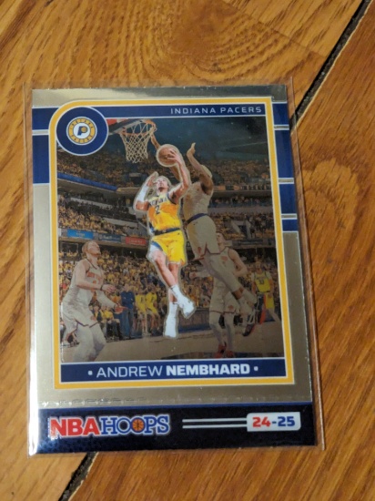 2024-25 NBA Hoops #52 Andrew Nembhard - Chrome Premium