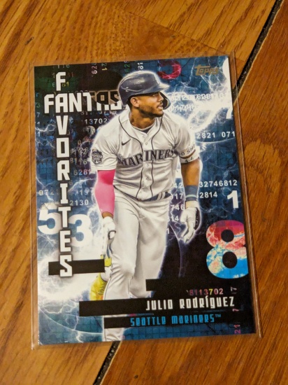 2024 Topps Series 2 - Fantasy Favorites Blue #FF-8 Julio Rodriguez