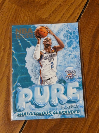 2024-25 Panini NBA Hoops - Pure Players (Winter) #6 Shai Gilgeous-Alexander