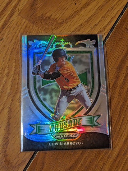 2021 Panini Prizm Draft Picks - Crusade Edwin Arroyo #C-EA Silver Prizm (RC)
