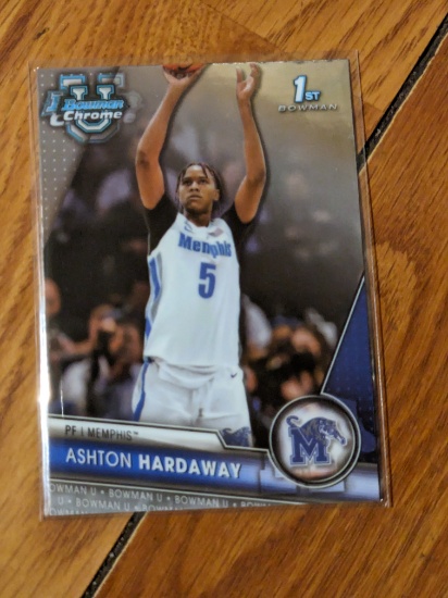 2024 Topps Bowman Chrome U Ashton Hardaway #54 1st Bowman